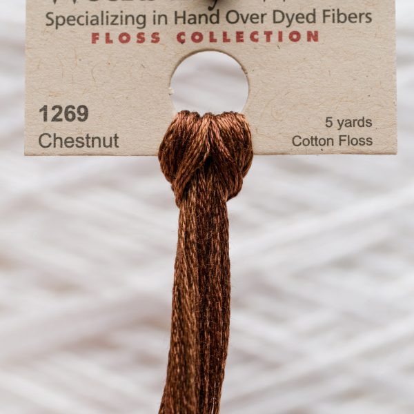 Weeks - Chestnut 5 yards 6 strand skein 1269