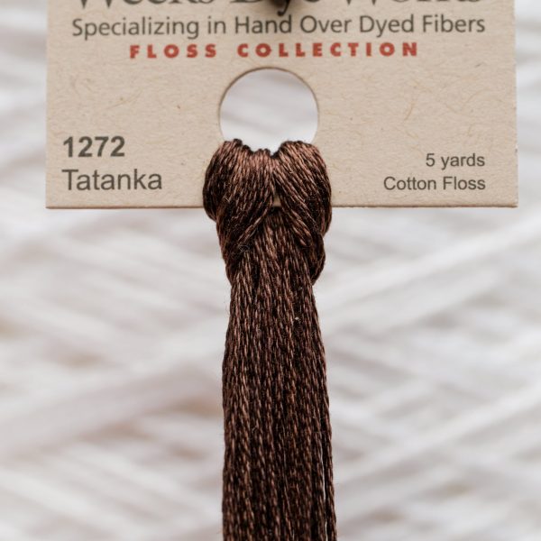 Weeks - Tatanka 5 yards 6 strand skein 1272