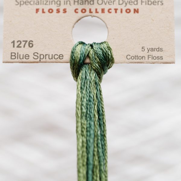 Weeks - Blue Spruce 5 yards 6 strand skein 1276