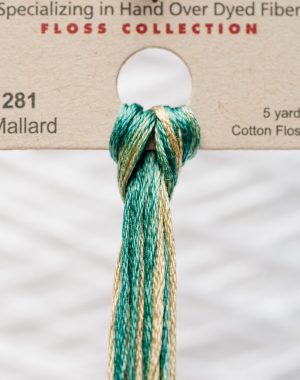 Weeks - Mallard 5 yards 6 strand skein 1281