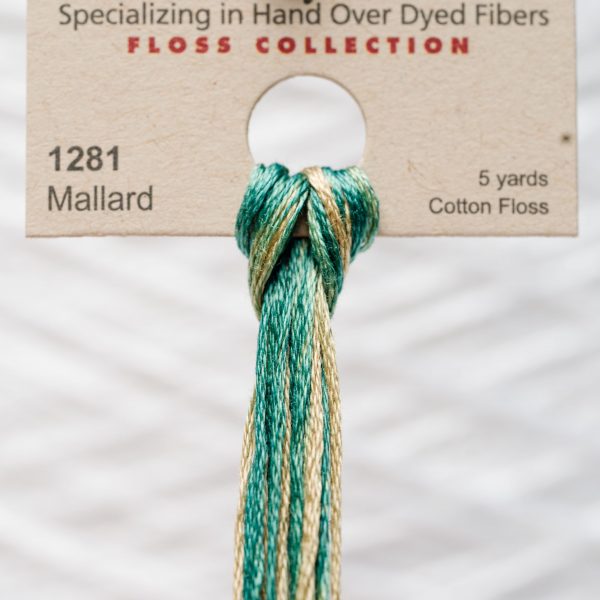 Weeks - Mallard 5 yards 6 strand skein 1281