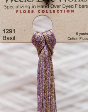 Weeks - Basil 5 yards 6 strand skein 1291