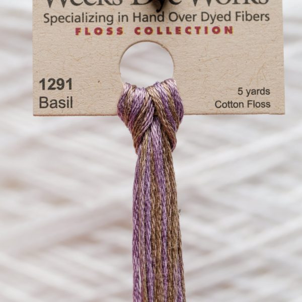 Weeks - Basil 5 yards 6 strand skein 1291