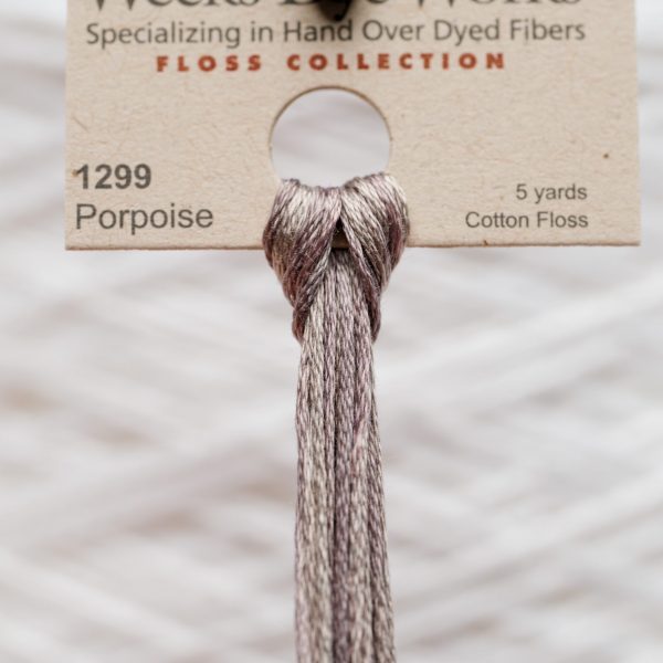 Weeks - Porpoise 5 yards 6 strand skein 1299
