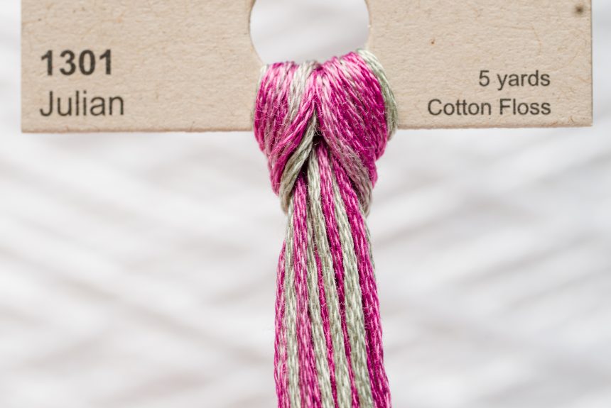 Weeks – Julian 5 yards 6 strand skein 1301