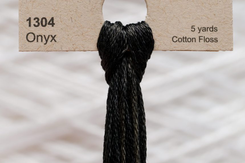 Weeks – Onyx 5 yards 6 strand skein 1304