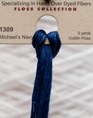 Weeks - Michael's Navy 5 yards 6 strand skein 1309