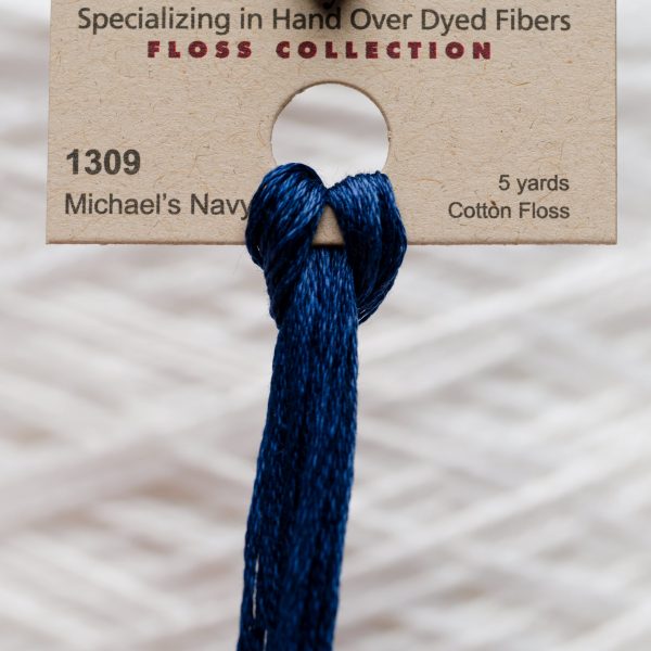 Weeks - Michael's Navy 5 yards 6 strand skein 1309
