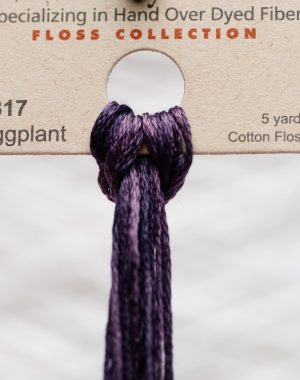 Weeks - Eggplant 5 yards 6 strand skein 1317