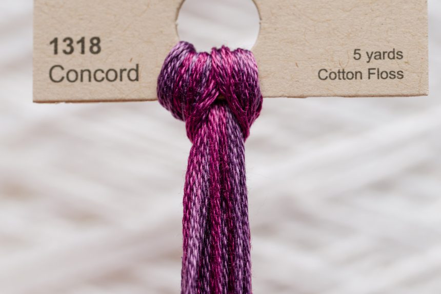 Weeks – Concord 5 yards 6 strand skein 1318