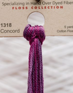 Weeks - Concord 5 yards 6 strand skein 1318