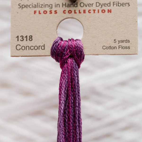 Weeks - Concord 5 yards 6 strand skein 1318