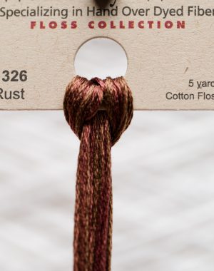 Weeks - Rust 5 yards 6 strand skein 1326