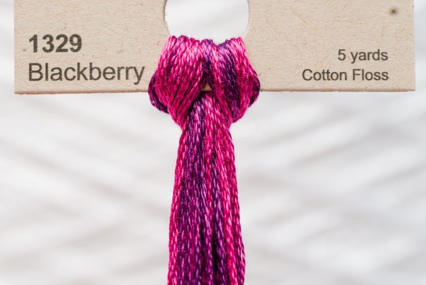 Weeks – Blackberry 5 yards 6 strand skein 1329