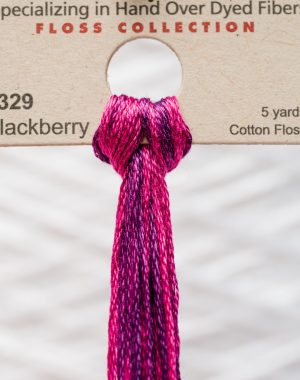 Weeks - Blackberry 5 yards 6 strand skein 1329