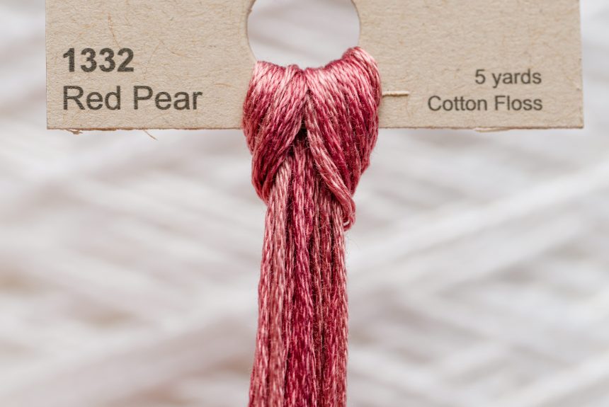 Weeks – Red Pear 5 yards 6 strand skein 1332