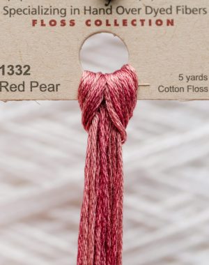 Weeks - Red Pear 5 yards 6 strand skein 1332