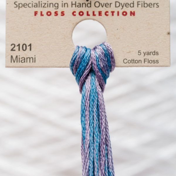 Weeks - Miami 5 yards 6 strand skein 2101