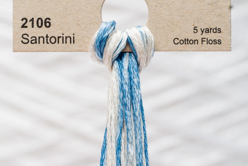 Weeks – Santorini 5 yards 6 strand skein 2106