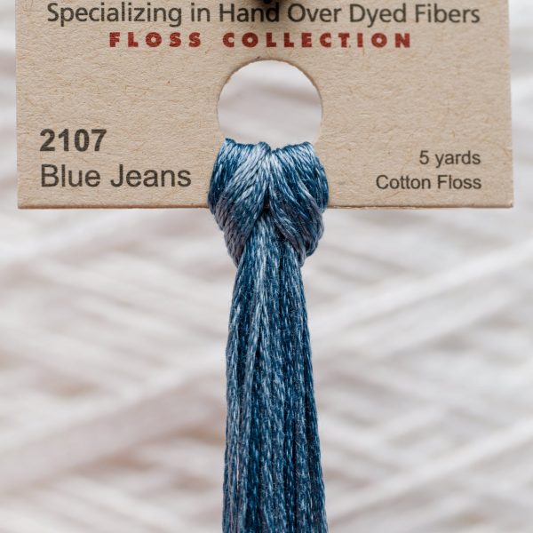 Weeks - Blue Jeans 5 yards 6 strand skein 2107