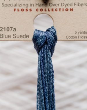Weeks - Blue Suede 5 yards 6 strand skein 2107a