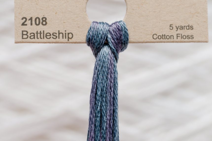 Weeks – Battleship 5 yards 6 strand skein 2108