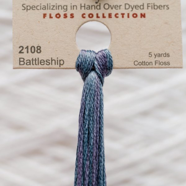 Weeks - Battleship 5 yards 6 strand skein 2108