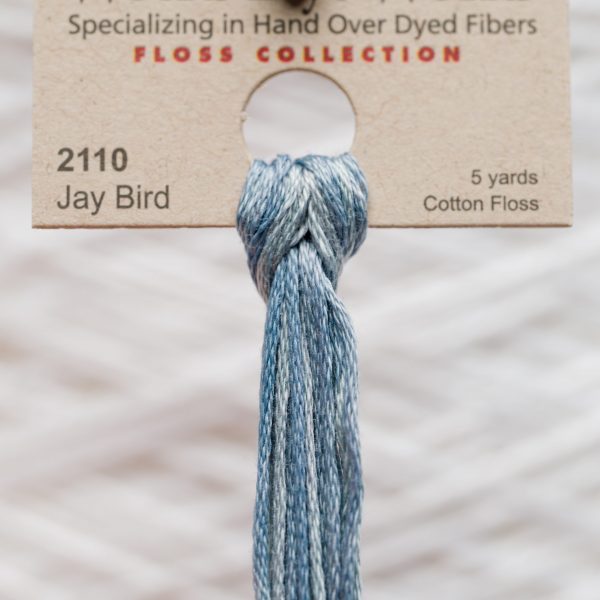 Weeks - Jay Bird 5 yards 6 strand skein 2110