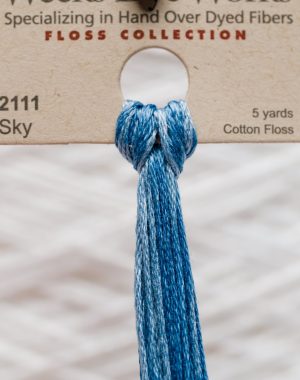 Weeks - Sky 5 yards 6 strand skein 2111