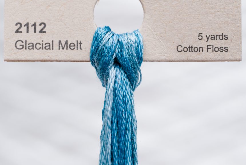 Weeks – Glacial Melt 5 yards 6 strand skein 2112