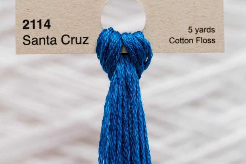 Weeks – Santa Cruz 5 yards 6 strand skein 2114