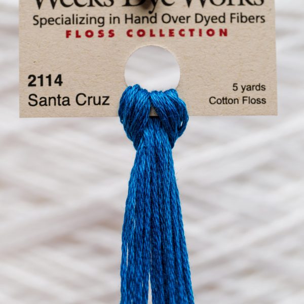 Weeks - Santa Cruz 5 yards 6 strand skein 2114