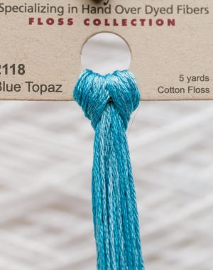 Weeks - Blue Topaz 5 yards 6 strand skein 2118