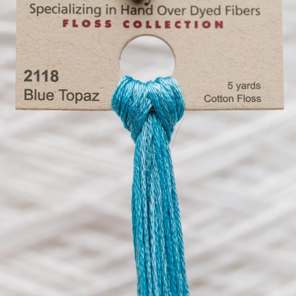 Weeks - Blue Topaz 5 yards 6 strand skein 2118