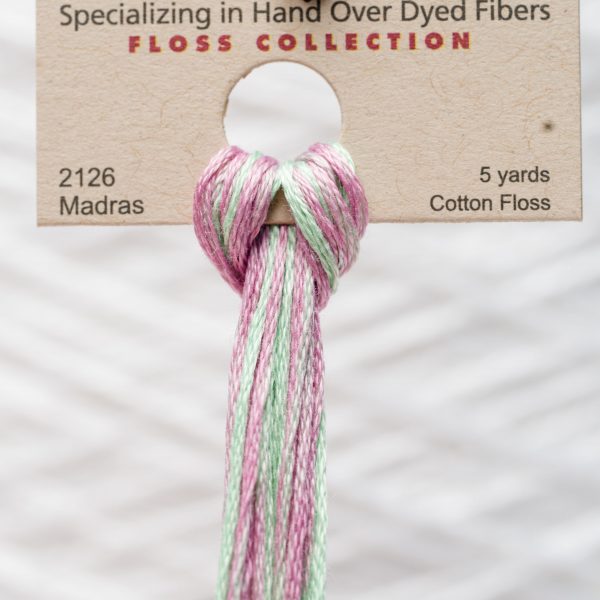 Weeks - Madras 5 yards 6 strand skein 2126