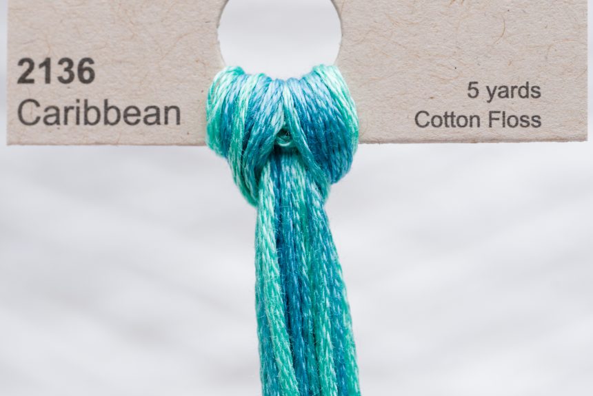 Weeks – Caribbean 5 yards 6 strand skein 2136