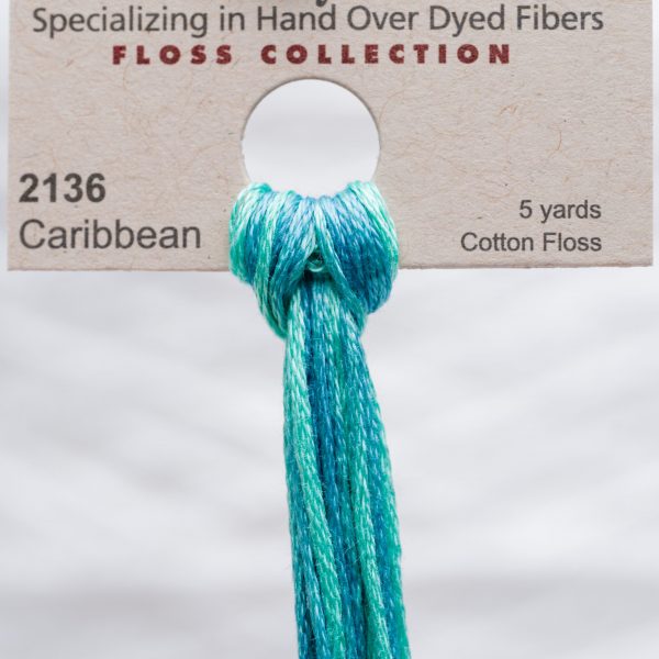 Weeks - Caribbean 5 yards 6 strand skein