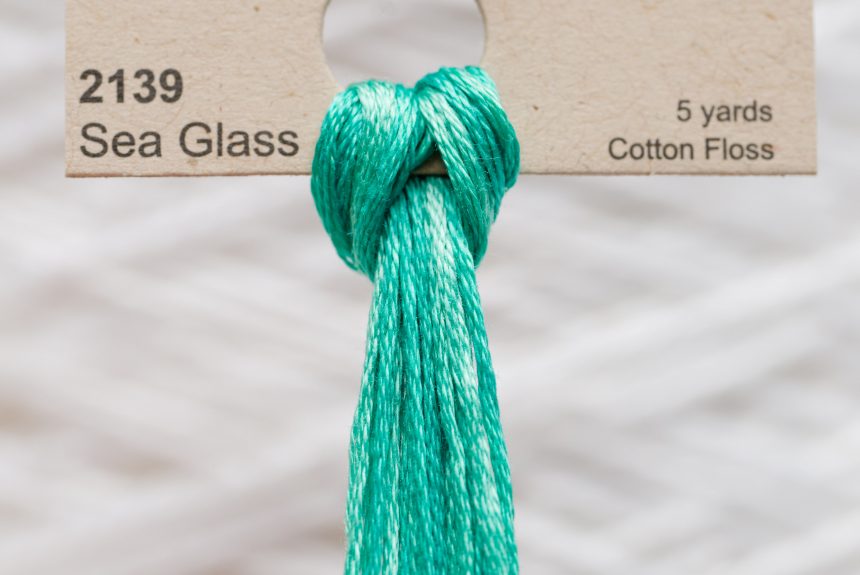 Weeks – Sea Glass 5 yards 6 strand skein 2139