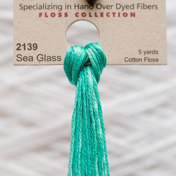 Weeks - Sea Glass 5 yards 6 strand skein 2139