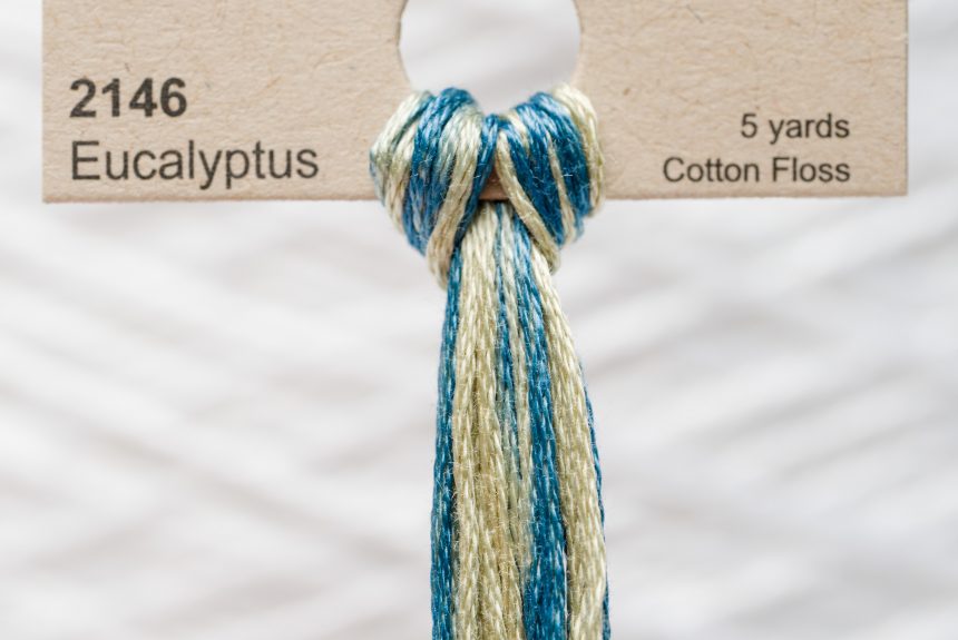 Weeks – Eucalyptus 5 yards 6 strand skein 2146