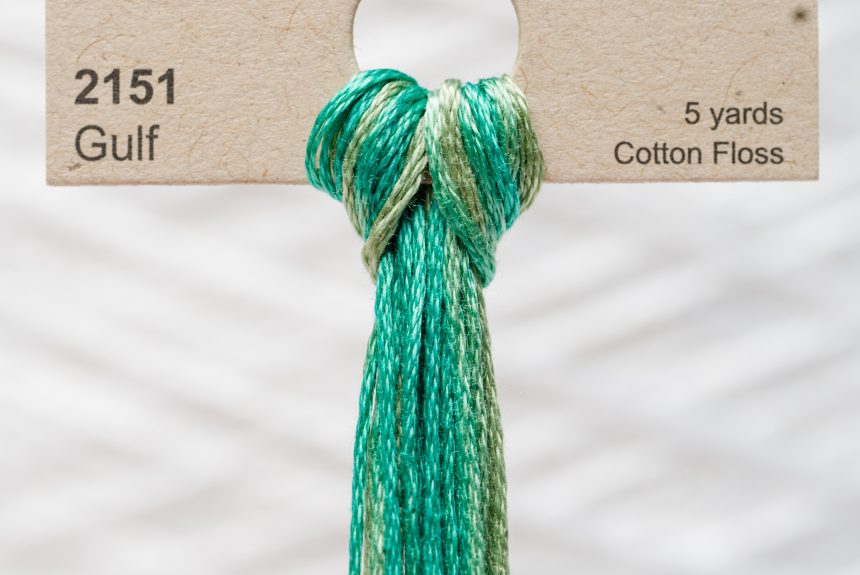 Weeks – Gulf 5 yards 6 strand skein 2151