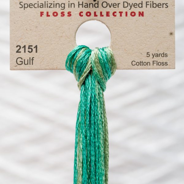 Weeks - Gulf 5 yards 6 strand skein 2151