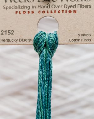 Weeks - Kentucky Bluegrass 5 yards 6 strand skein 2152