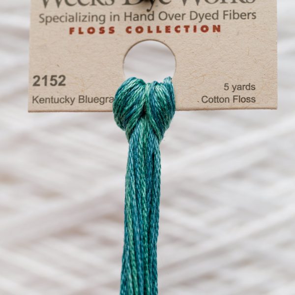 Weeks - Kentucky Bluegrass 5 yards 6 strand skein 2152