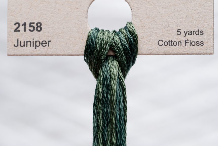 Weeks – Juniper 5 yards 6 strand skein 2158