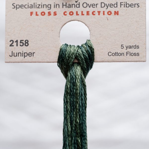 Weeks - Juniper 5 yards 6 strand skein 2158