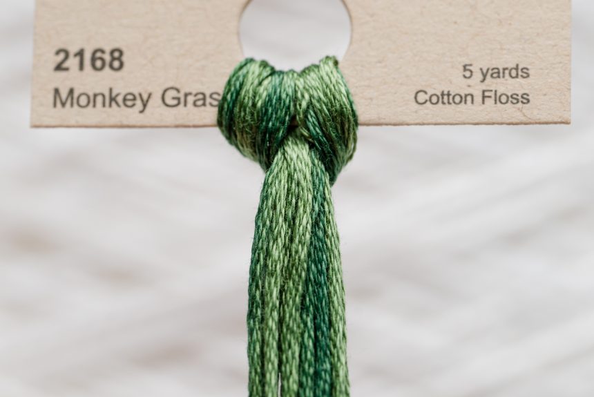 Weeks – Monkey Grass 5 yards 6 strand skein 2168