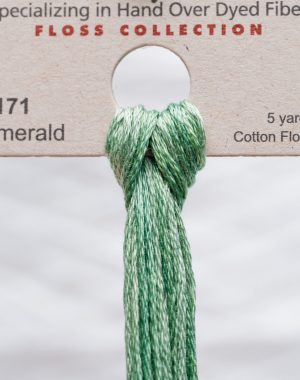 Weeks - Emerald 5 yards 6 strand skein 2171
