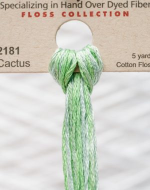 Weeks - Cactus 5 yards 6 strand skein 2181