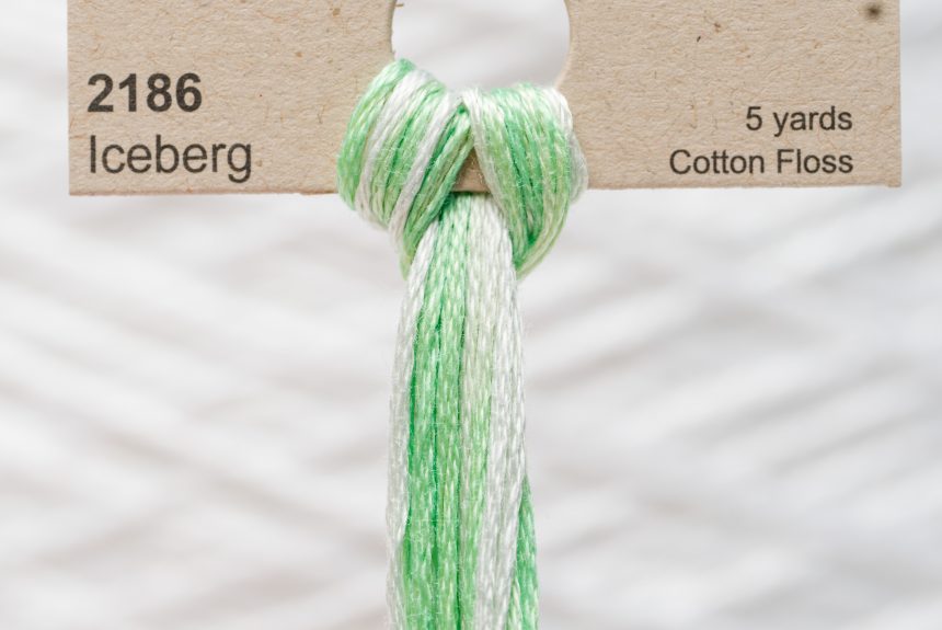 Weeks – Iceberg 5 yards 6 strand skein 2186